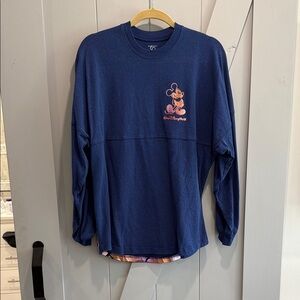 Disney Blue Sparkly 50 year celebration Spirit Jersey